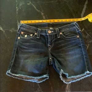 True Religion denim shorts